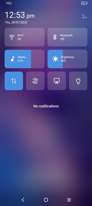 Select Sound to change to vibration mode