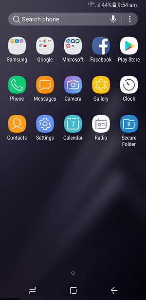 Select Settings