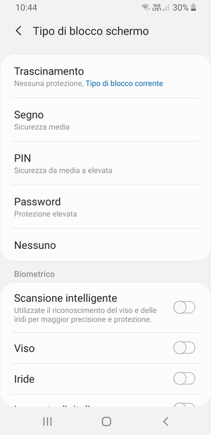 Seleziona Segno