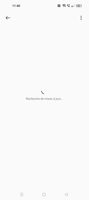Veuillez attendre la fin de la recherche