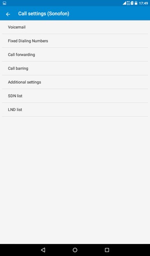 Select Voicemail