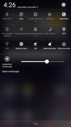 Schakel GPS uit