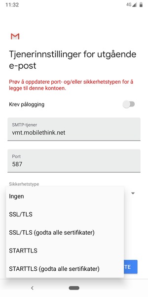 Velg Ingen