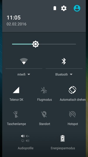 Schalten Sie WLAN und Bluetooth aus