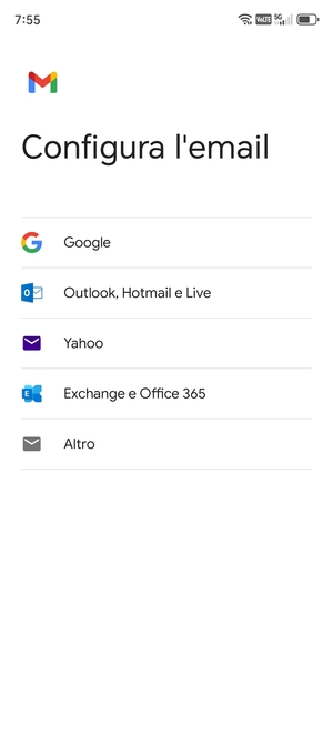 Seleziona Google