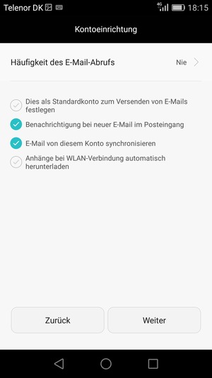 Wählen Sie Weiter