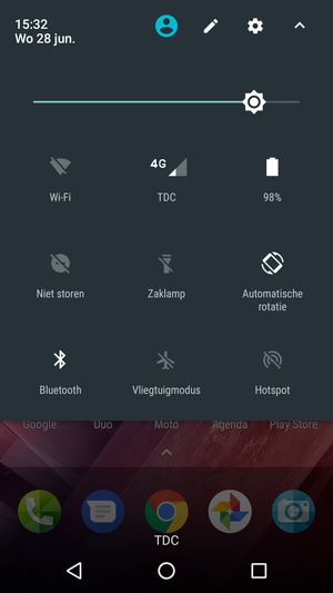 Selecteer Bluetooth