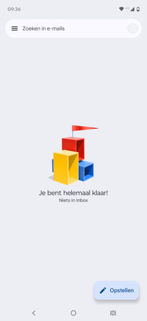 Uw account is klaar voor gebruik