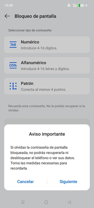 Seleccione Siguiente