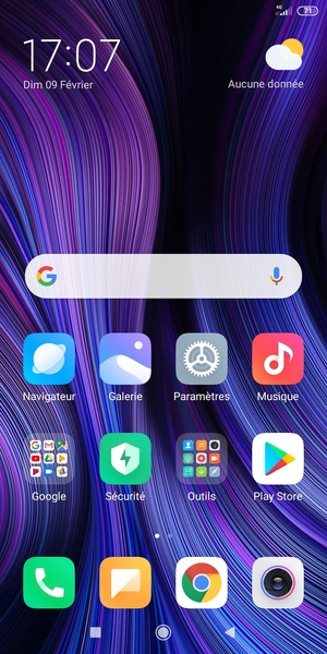 Sélectionnez Play Store