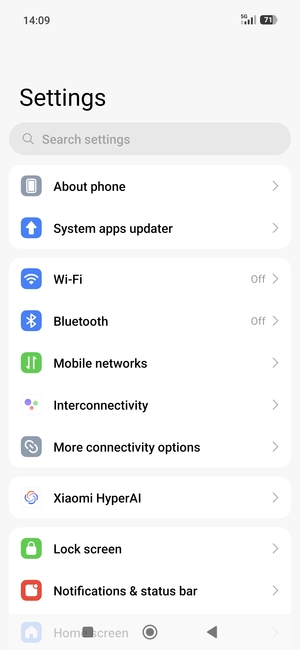 Select More connectivity options
