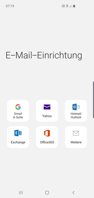 Wählen Sie Weitere