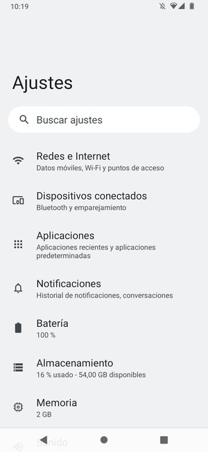 Seleccione Redes e Internet