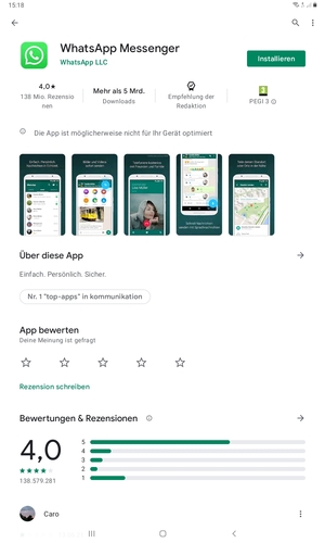 Wählen Sie Installieren