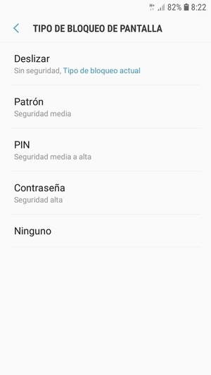 Seleccione Patrón