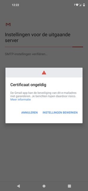 Selecteer INSTELLINGEN BEWERKEN