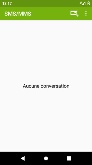 Sélectionnez le bouton du Menu