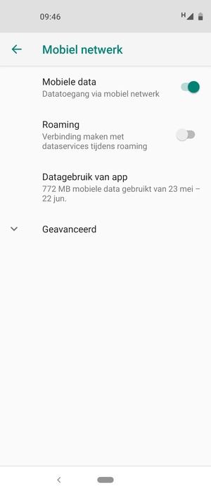 Selecteer Geavanceerd