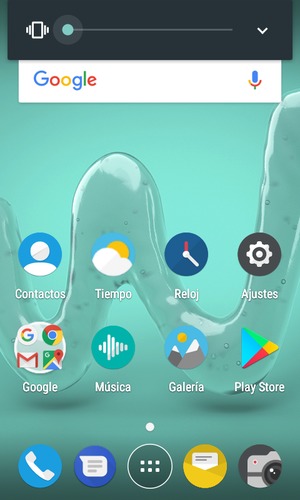Continúe presionando para el modo de vibración, el cual es aprobado con una vibración corta