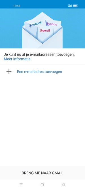 Selecteer Een e-mailadres toevoegen