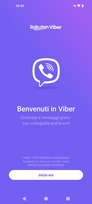 L'app è pronta per l'uso