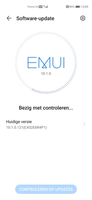 Wacht tot de zoekopdracht beëindigd is