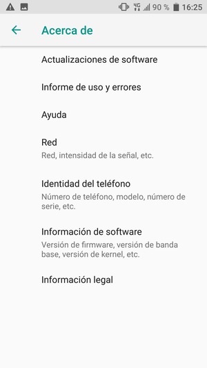 Seleccione Actualizaciónes de software