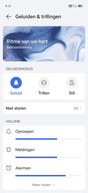 Selecteer uw voorkeursoptie