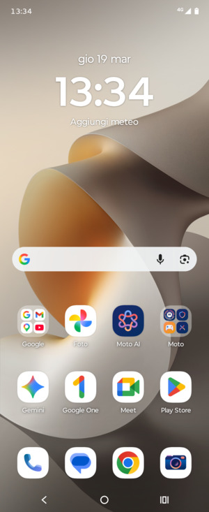 Seleziona Play Store