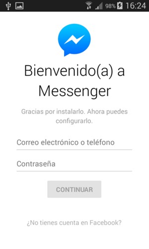 Su aplicación está lista para usar