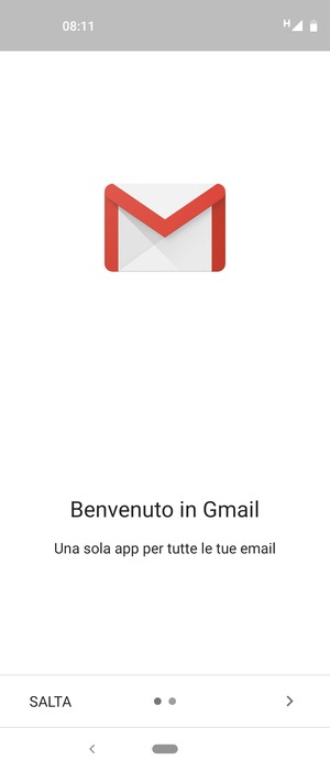 Seleziona AVANTI