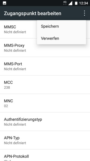 Wählen Sie Speichern