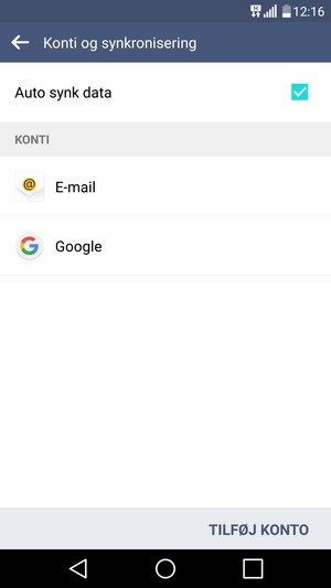 Vælg Google