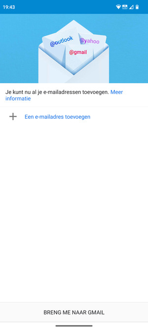Selecteer Een e-mailadres toevoegen