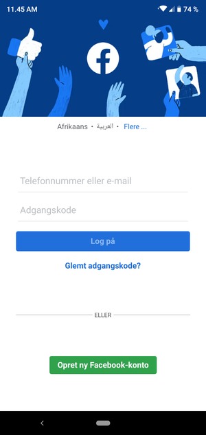 Din app er klar til brug
