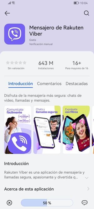 Espere a que el proceso de instalación finalice