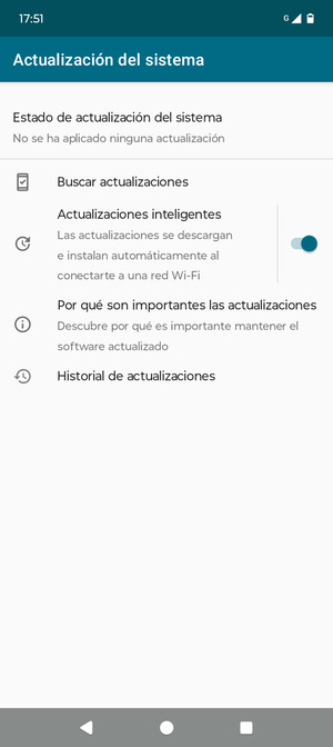 Seleccione Buscar actualizaciones