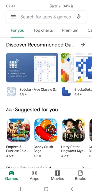 Select the Search bar