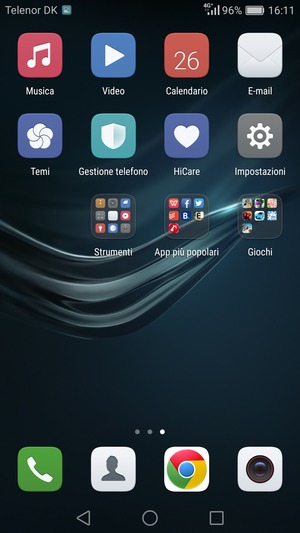 Seleziona Impostazioni