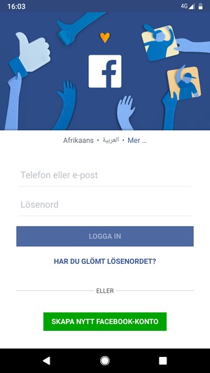 Din app är redo att användas