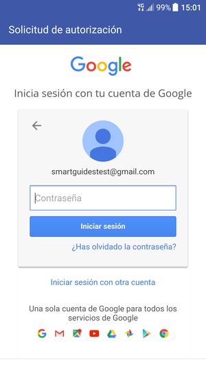 Introduzca su contraseña y seleccione Iniciar sesión