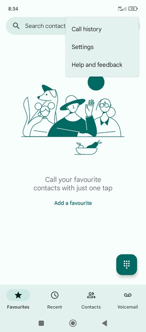 Select Settings