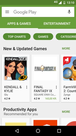 Select the Search bar