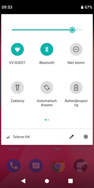 Schakel Wifi en Bluetooth uit