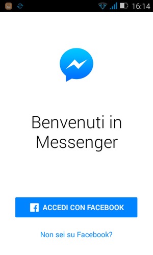 L'app è pronta per l'uso