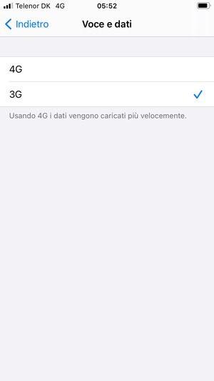 Seleziona 3G
