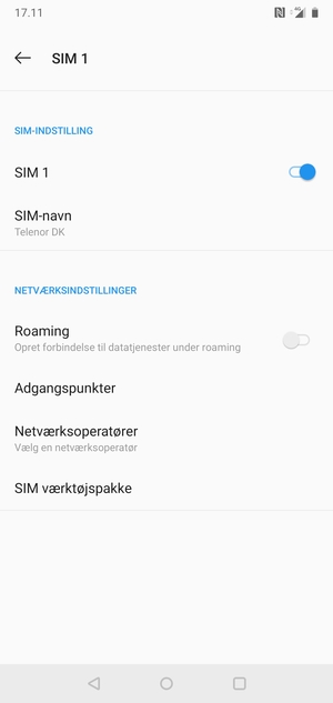 Vælg Adgangspunkter