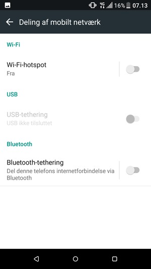 Vælg Wi-Fi-hotspot