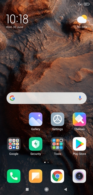 Select Settings