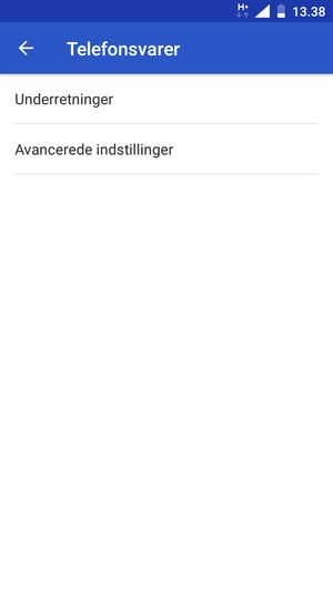Vælg Avancerede indstillinger